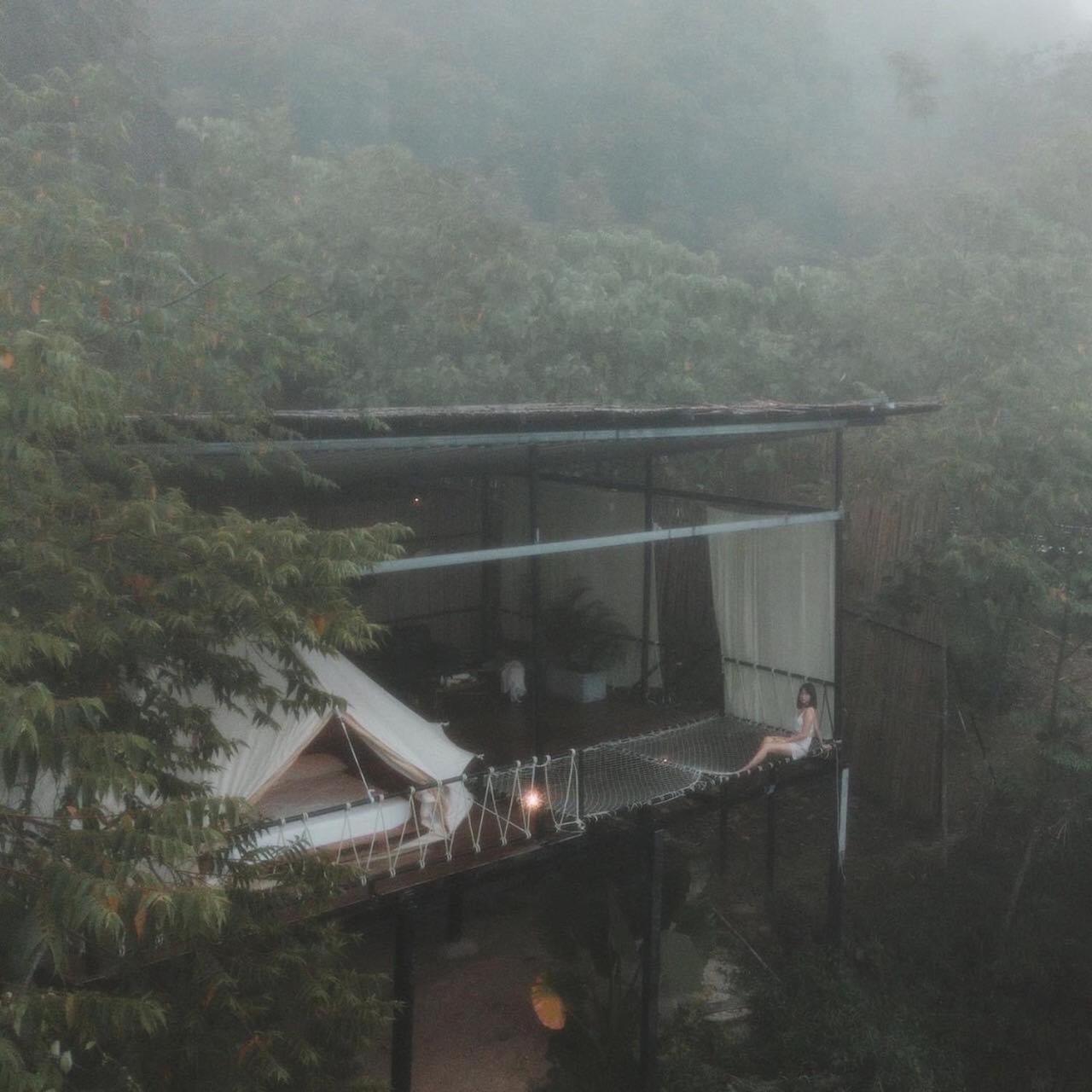فندق Tanoshi Glamping In Khao Sok Khao Sok National Park المظهر الخارجي الصورة