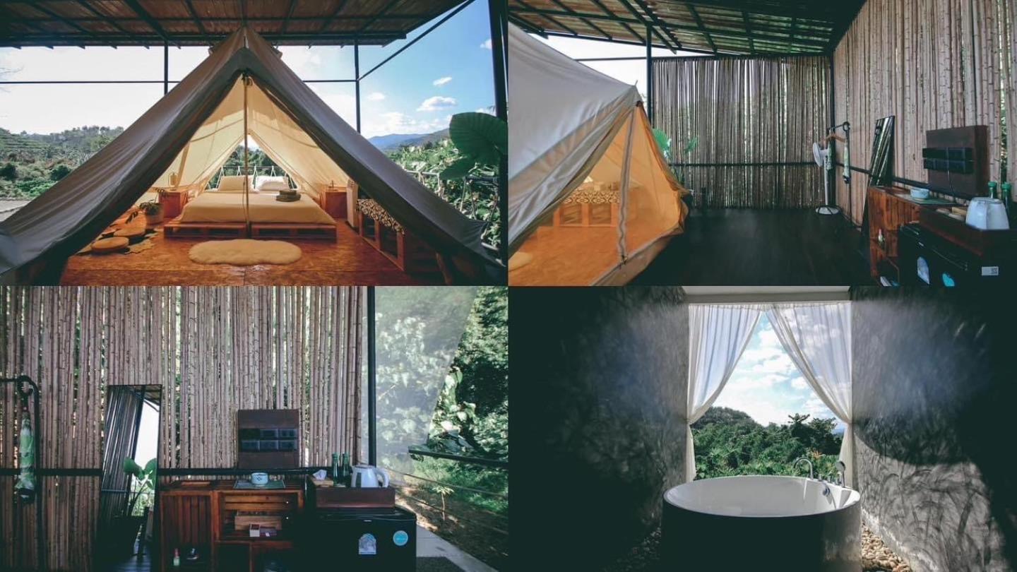 فندق Tanoshi Glamping In Khao Sok Khao Sok National Park المظهر الخارجي الصورة