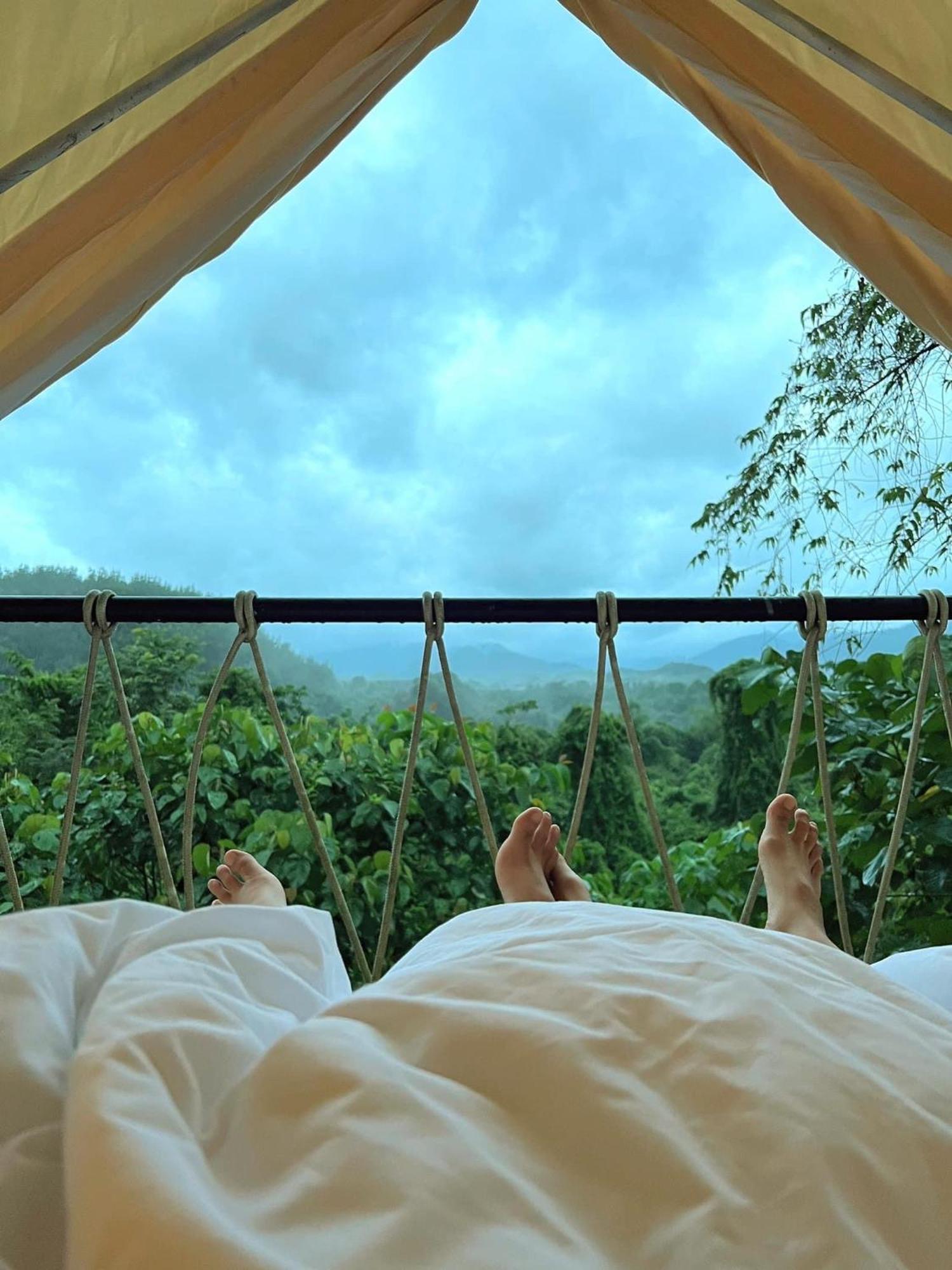 فندق Tanoshi Glamping In Khao Sok Khao Sok National Park المظهر الخارجي الصورة
